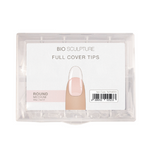 Full Cover Nail Tips - Round Medium (360 Pieces) - Tip Box
