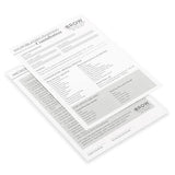 Microblading/ shading Consultation Cards